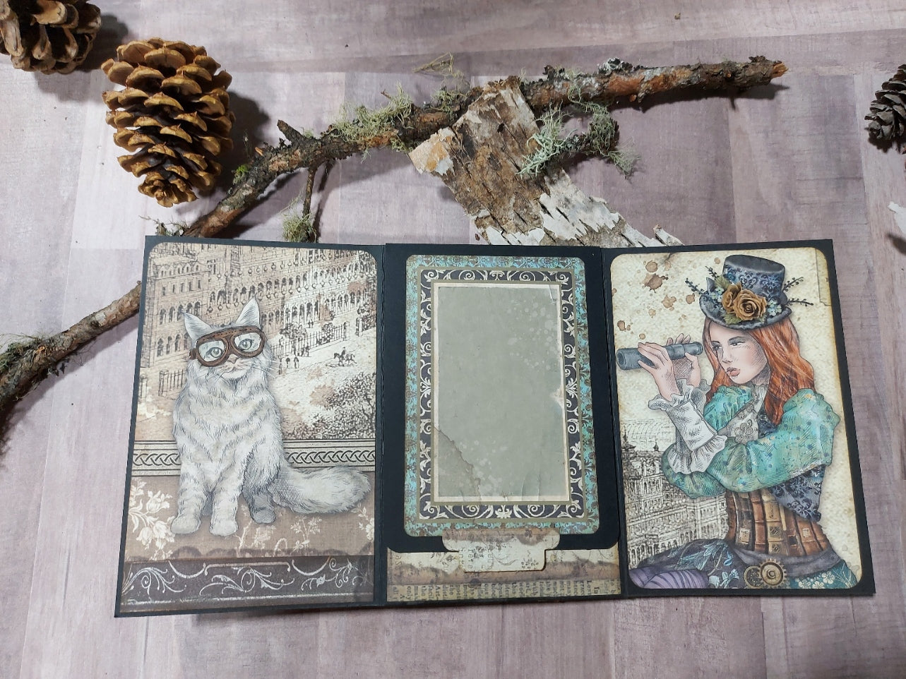 DIY Project ~ Vintage Folio ~ Tutorial