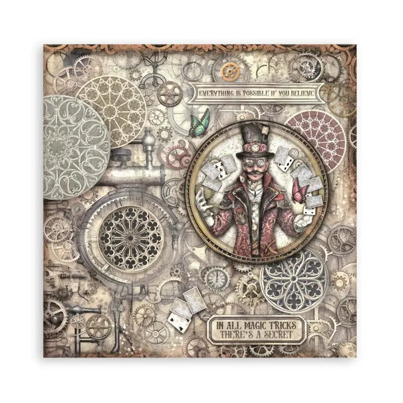 Stamperia - 8x8 Maxi Paper Pack - Master Of Magic - Image #7