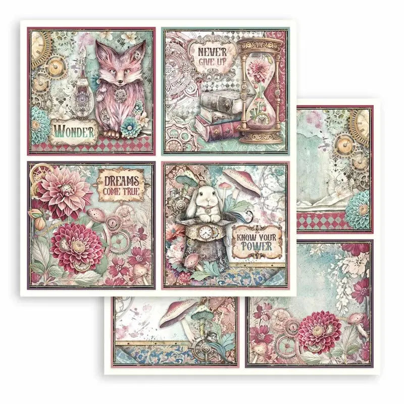 Stamperia - 8x8 Paper Pack - Master Of Magic - Image #3