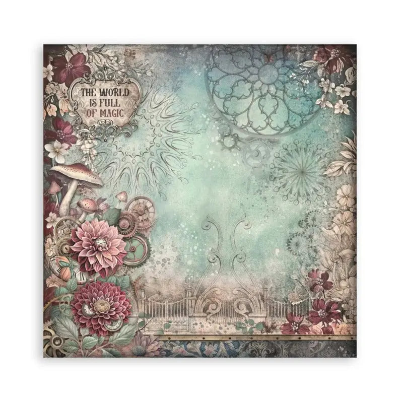 Stamperia - 8x8 Maxi Paper Pack - Master Of Magic - Image #2