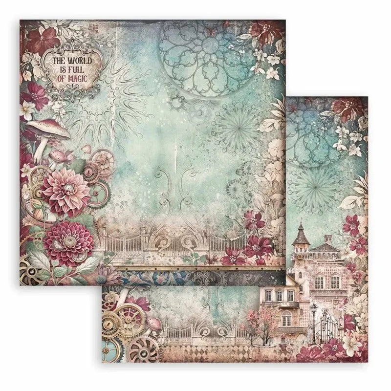 Stamperia - 8x8 Paper Pack - Master Of Magic - Image #2