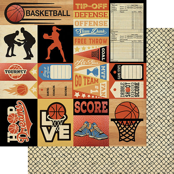 Authentique Paper - All-Star - Basketball Sentiments