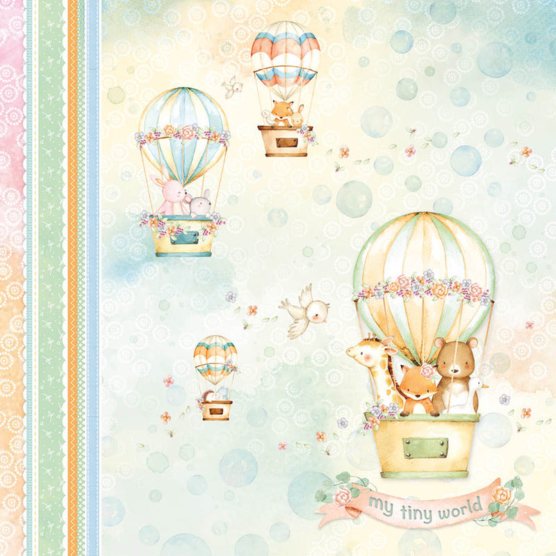 Ciao Bella - 8x8 Paper Pad - My Tiny World