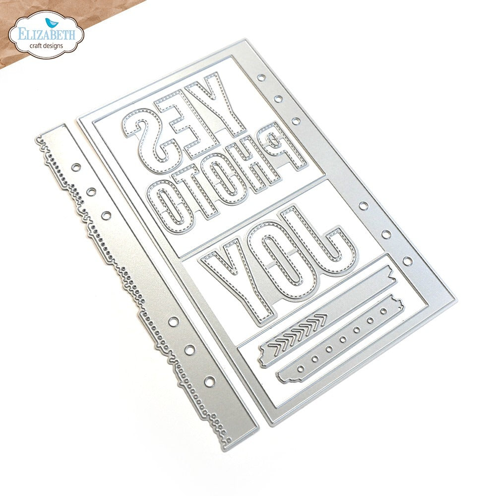 Elizabeth Craft Designs - Die - Yes Joy Page