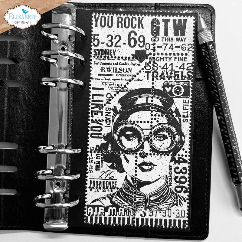 Elizabeth Craft Designs - Die - Sidekick Essentials 31 - Postage Stamp Page