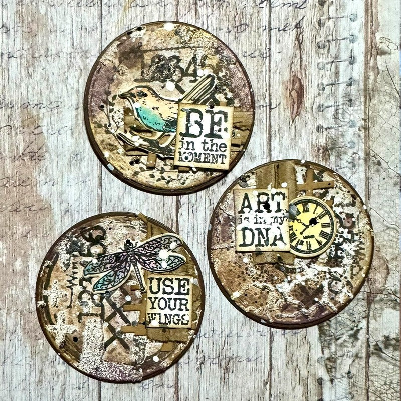 Elizabeth Craft Designs - Die - Artist Trading Coin