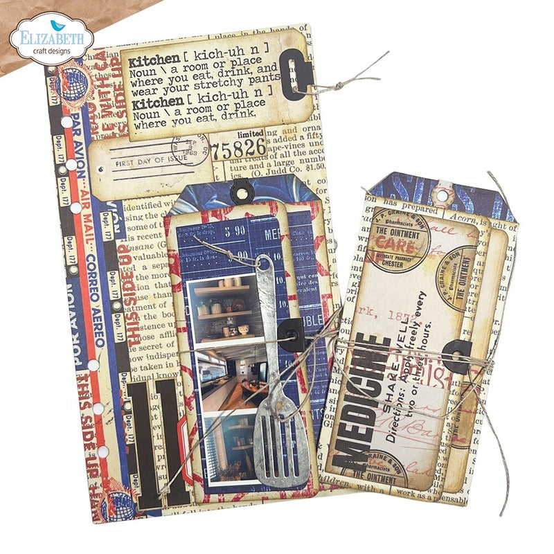 Elizabeth Craft Designs - Die - Tag Folder