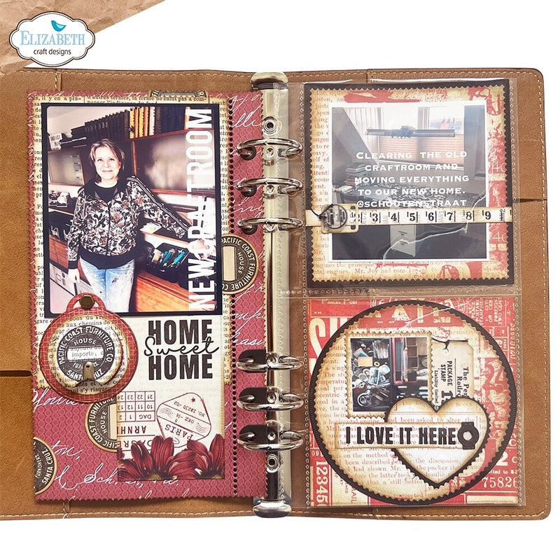 Elizabeth Craft Designs - Die - Pocket Page Fillers 2 Full Size Postage Stamps