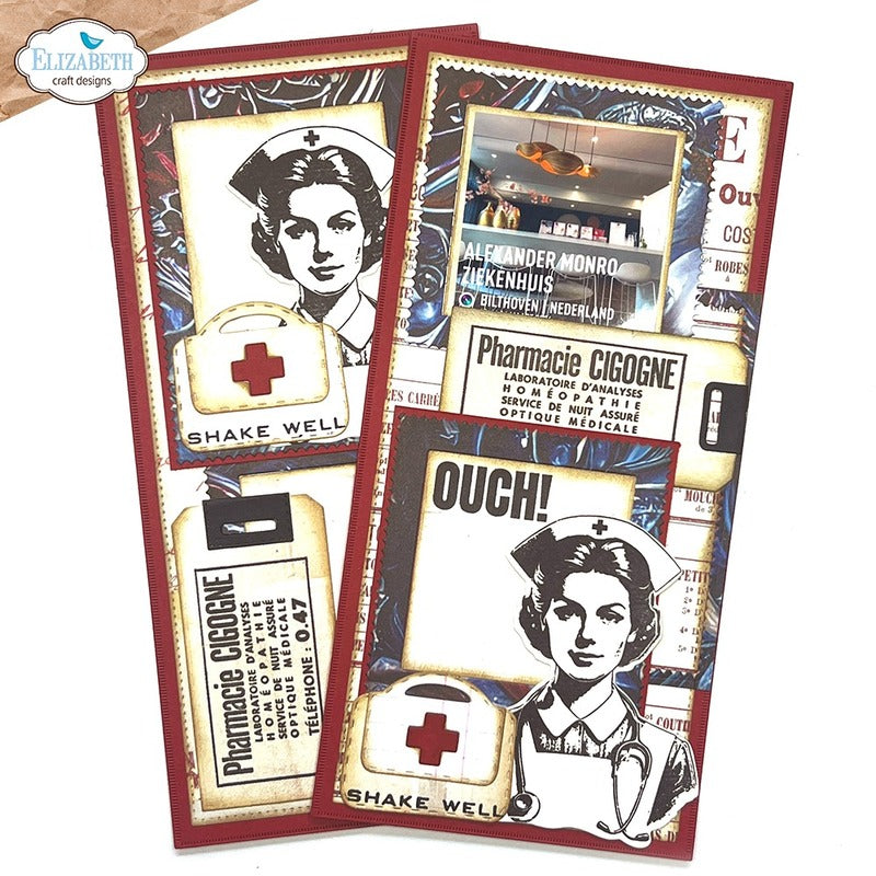 Elizabeth Craft Designs - Die - Pocket Page Fillers 3 Full Size Page