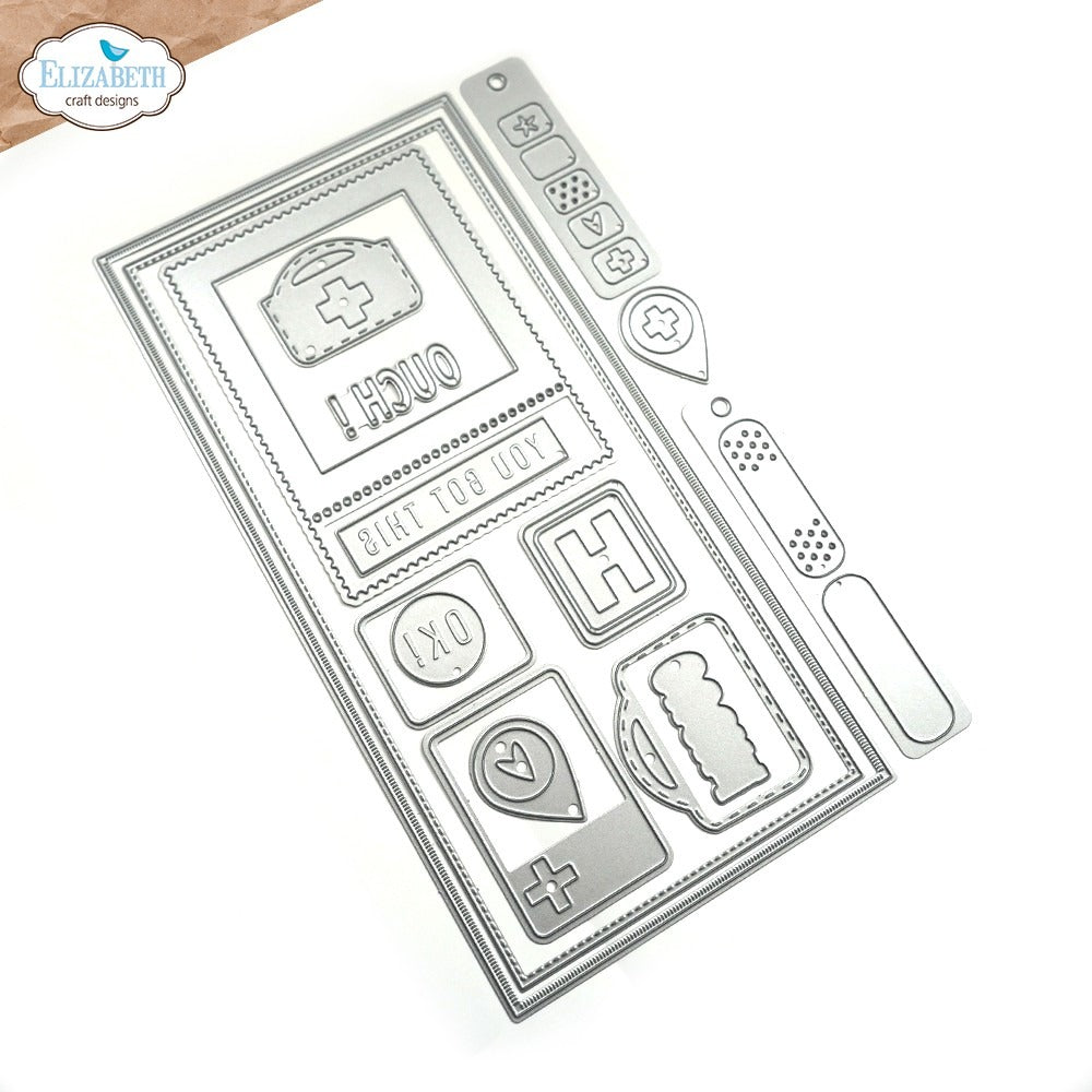 Elizabeth Craft Designs - Die - Pocket Page Fillers 3 Full Size Page