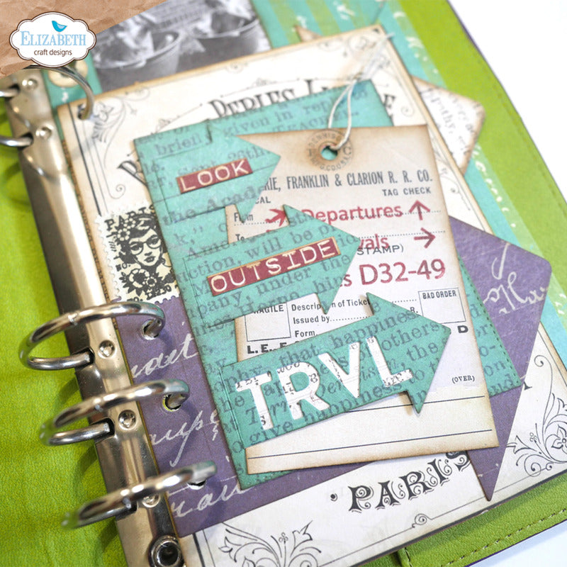 Elizabeth Craft Designs - La Dolce Vita Collection - Die - Arrows