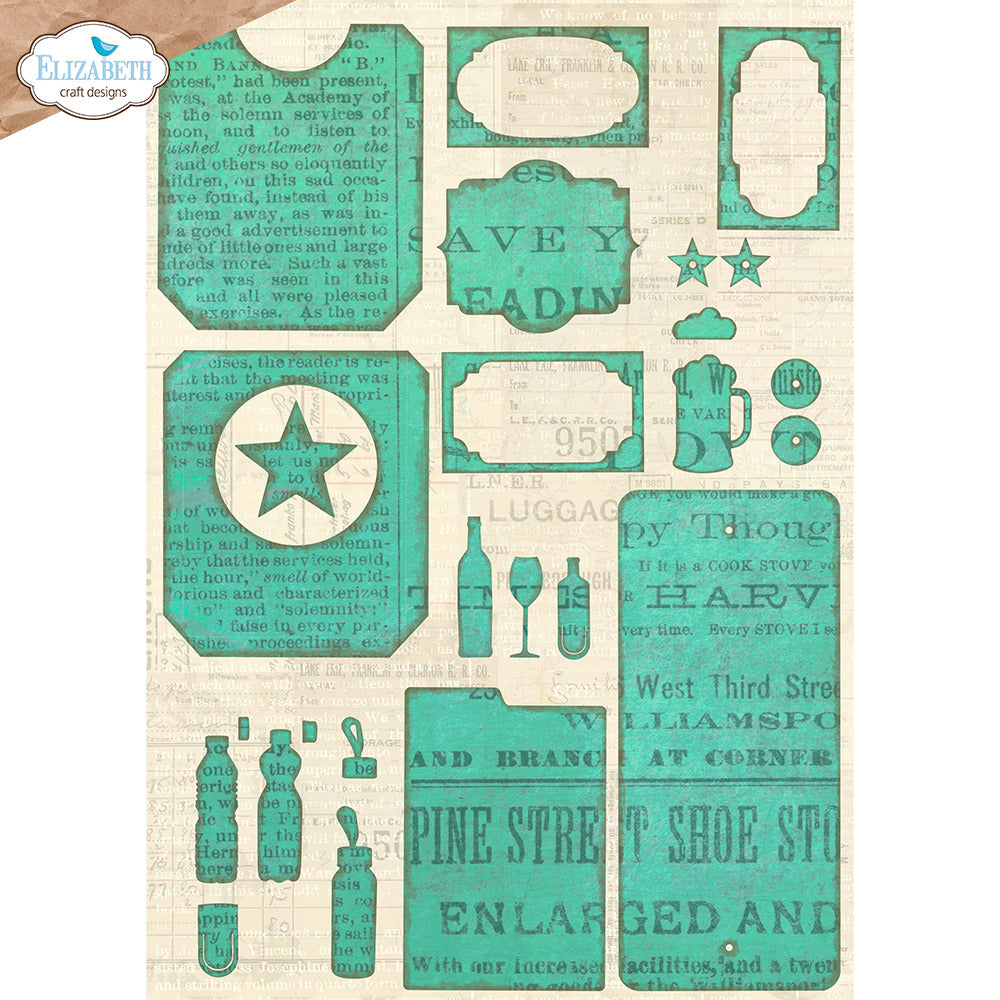 Elizabeth Craft Designs - La Dolce Vita Collection - Die - The Pockets 1