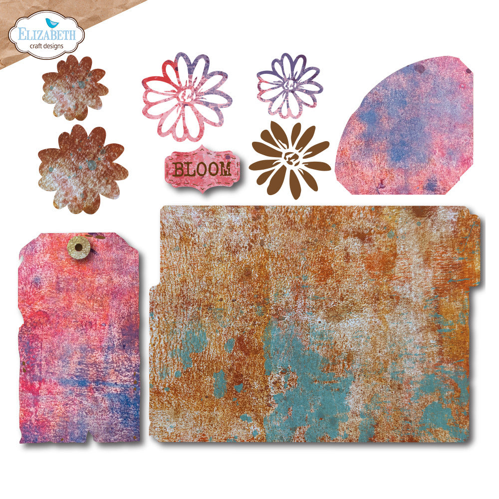 Elizabeth Craft Designs - Bloom File Folder Die