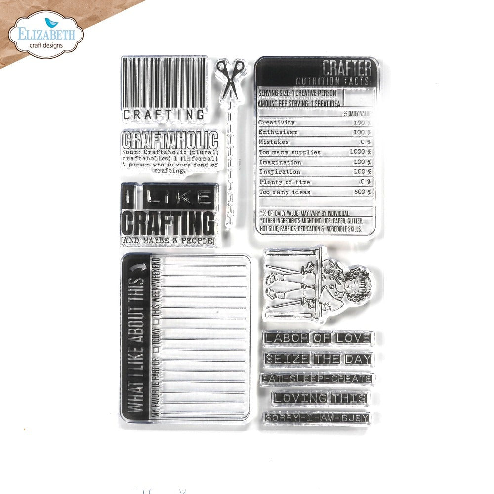 Elizabeth Craft Designs - Clear Stamp - Studio 2