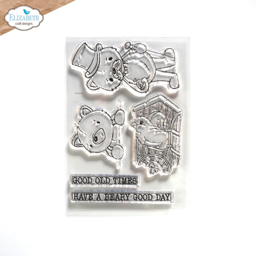 Elizabeth Craft Designs - Clear Stamp - Good Old Times