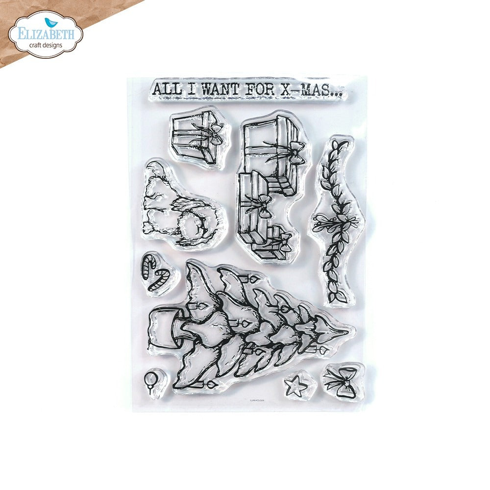 Elizabeth Craft Designs - Clear Stamp - All I Want...