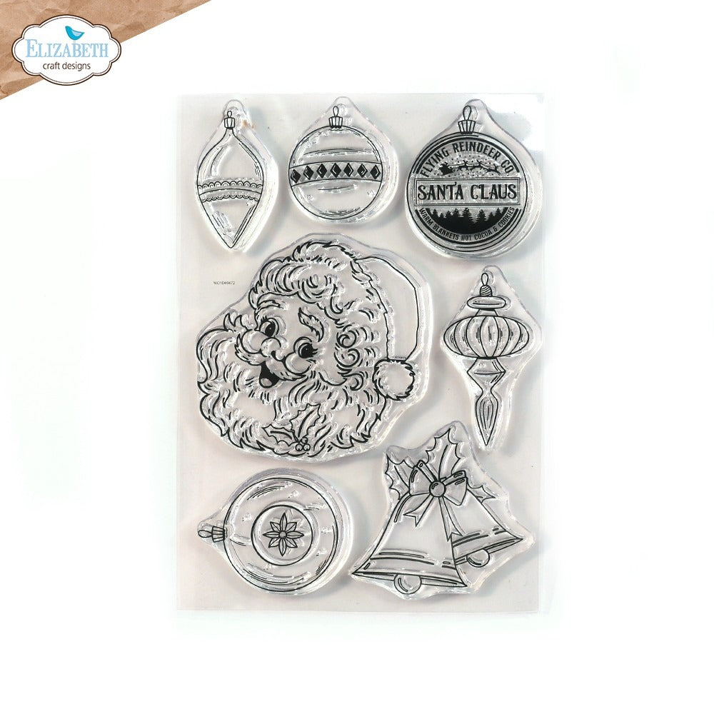 Elizabeth Craft Designs - Clear Stamp - Santa Claus