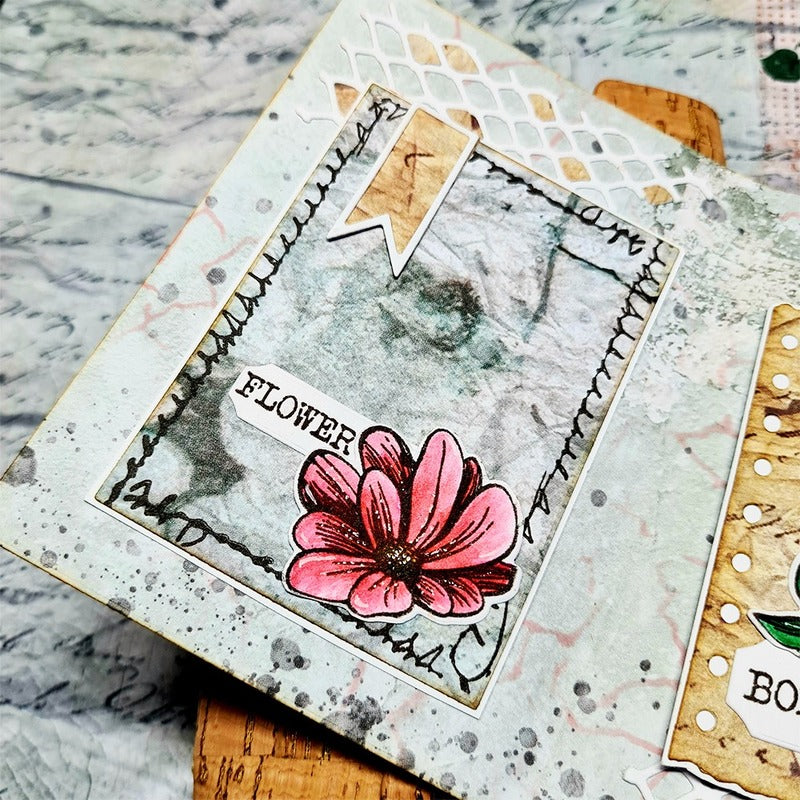 Elizabeth Craft Designs - Clear Stamp - Stitched Borders