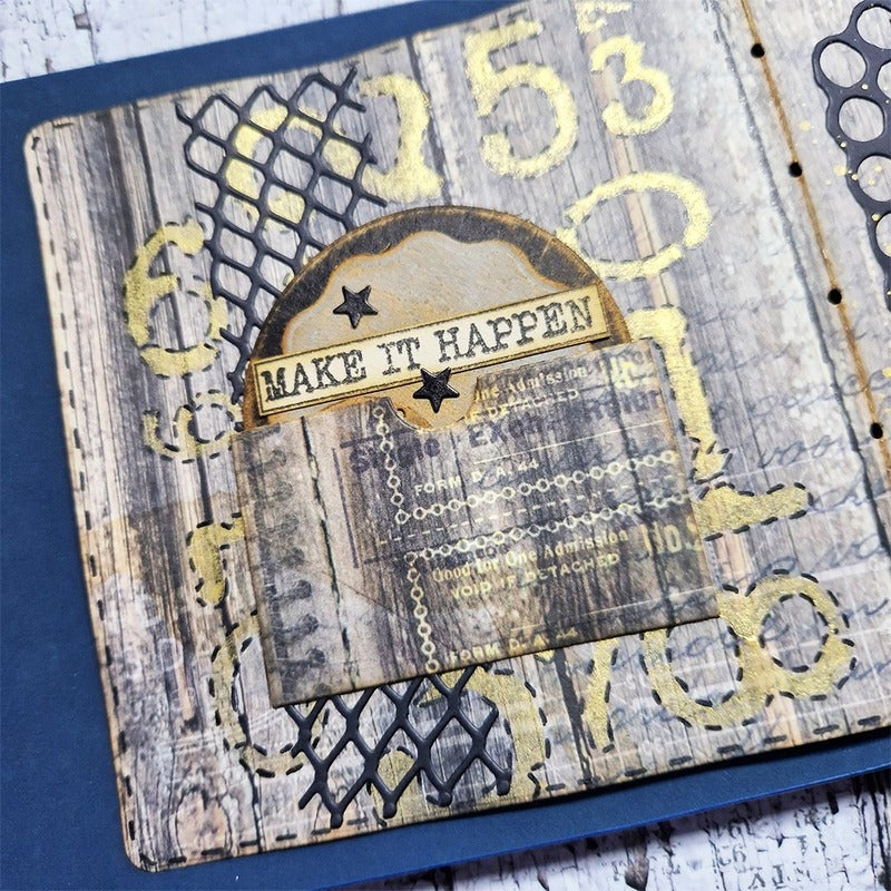 Elizabeth Craft Designs - Clear Stamp - Journal Phrases 3