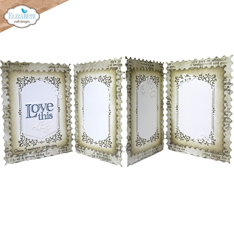 Elizabeth Craft Designs - Clear Stamp - Love & Roses