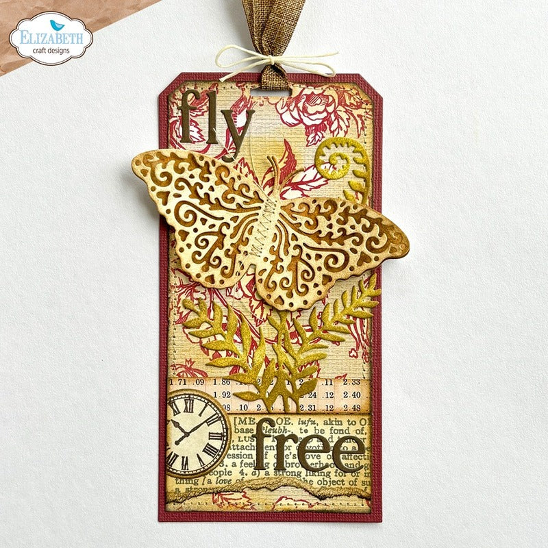 Elizabeth Craft Designs - Clear Stamp - Love & Roses