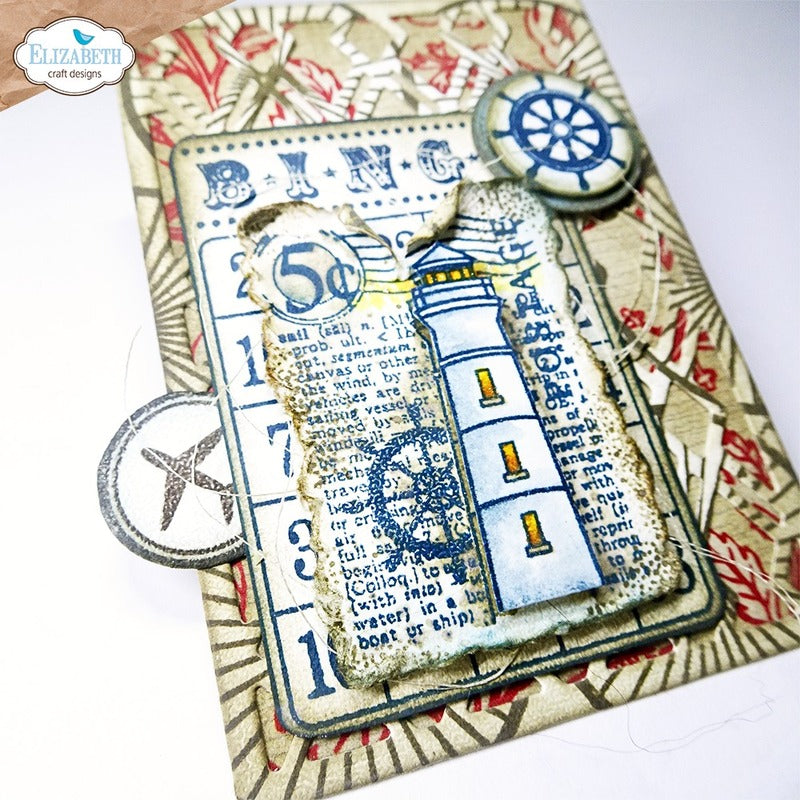 Elizabeth Craft Designs - Clear Stamp - Travel & Postage