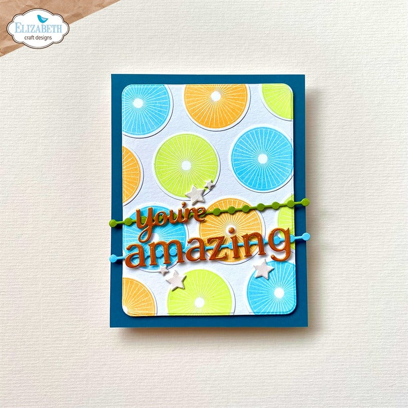 Elizabeth Craft Designs - Clear Stamp - Phrases & Dingbats