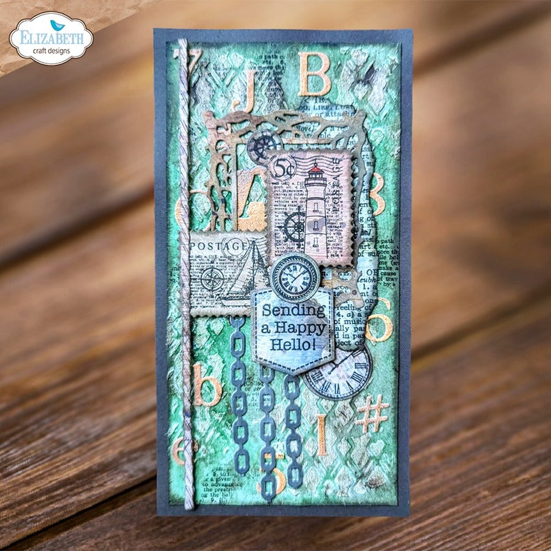 Elizabeth Craft Designs - Clear Stamp - Phrases & Dingbats
