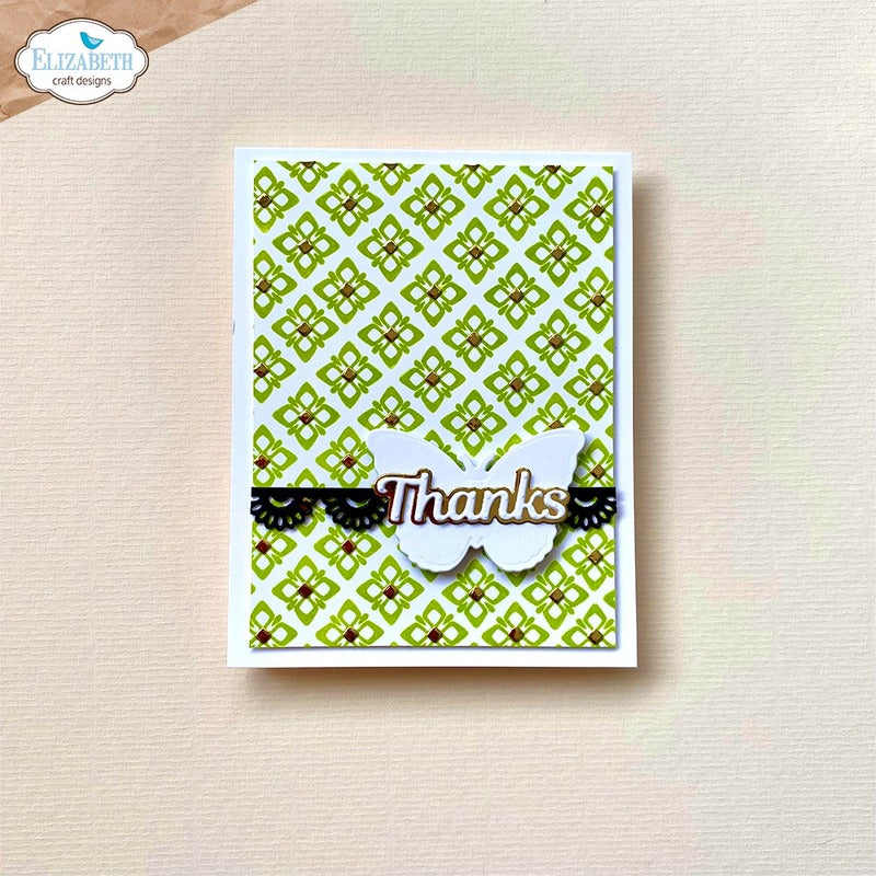 Elizabeth Craft Designs - Clear Stamp - Phrases & Dingbats