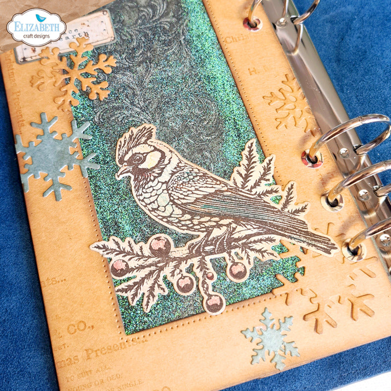 Elizabeth Craft Designs - Clear Stamp & Die - Xmas From The Past 1