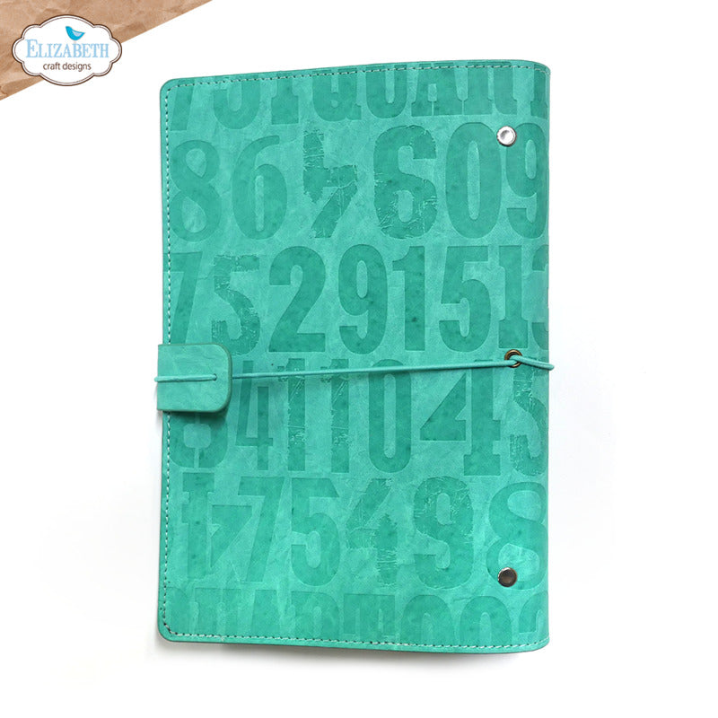 Elizabeth Craft Designs - La Dolce Vita Collection - A5 Planner - Bermuda Blue