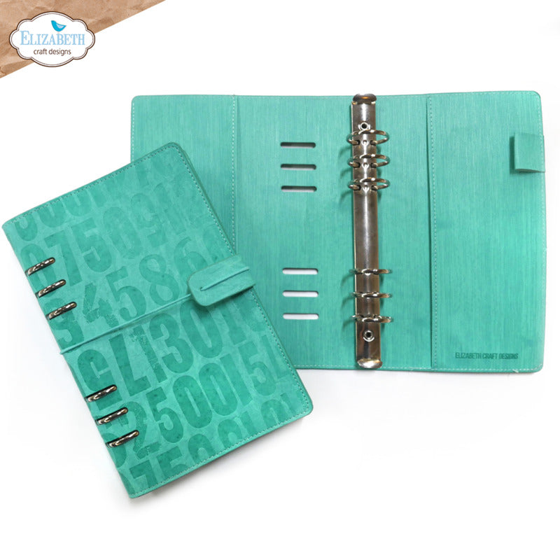 Elizabeth Craft Designs - La Dolce Vita Collection - A5 Planner - Bermuda Blue