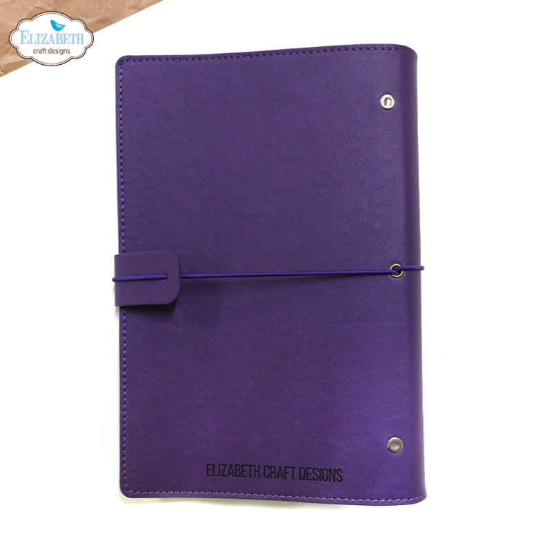 Elizabeth Craft Designs - La Dolce Vita Collection - A5 Planner - Grape Jelly