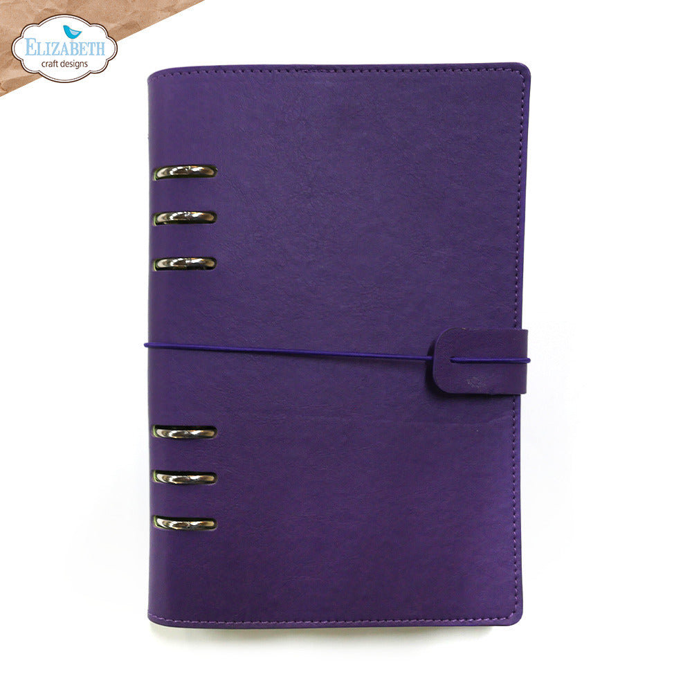 Elizabeth Craft Designs - La Dolce Vita Collection - A5 Planner - Grape Jelly