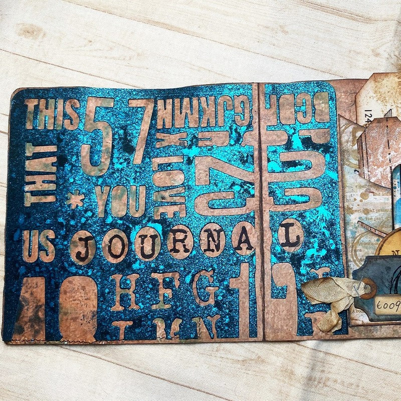 Elizabeth Craft Designs - Stencil Set - Journal Stencils 3