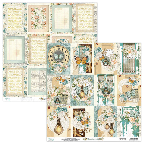 Mintay Papers - 12X12 Patterned Paper - Grandma's Attic 06