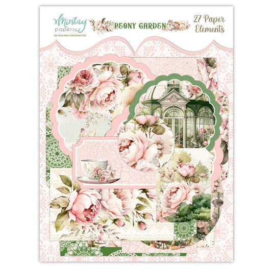 Mintay Papers - Elements - Peony Gardens