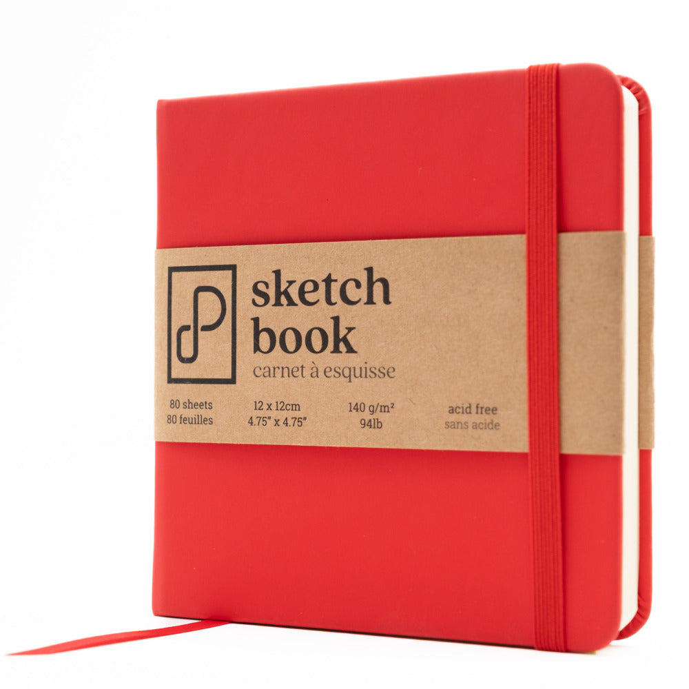 Prism Studio - Sketch Book 12cm x 12cm - Fiesta Red