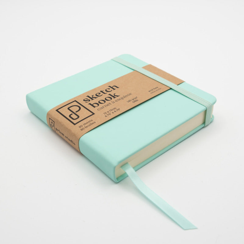 Prism Studio - Sketch Book 12cm x 12cm - Seafoam Green