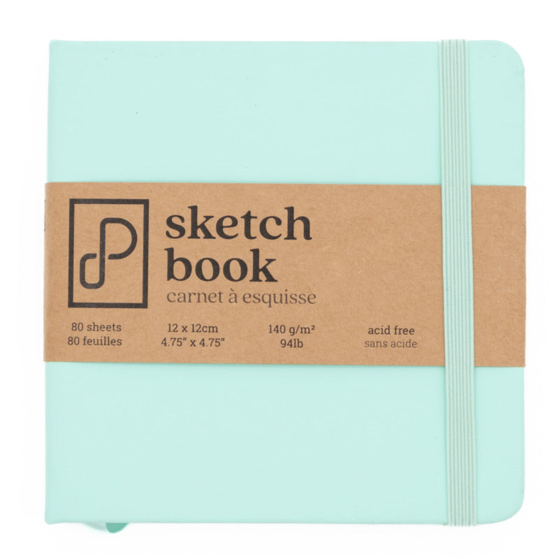 Prism Studio - Sketch Book 12cm x 12cm - Seafoam Green