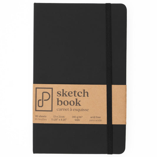 Prism Studio - Sketch Book 13cm x 21cm - Tuxedo Black