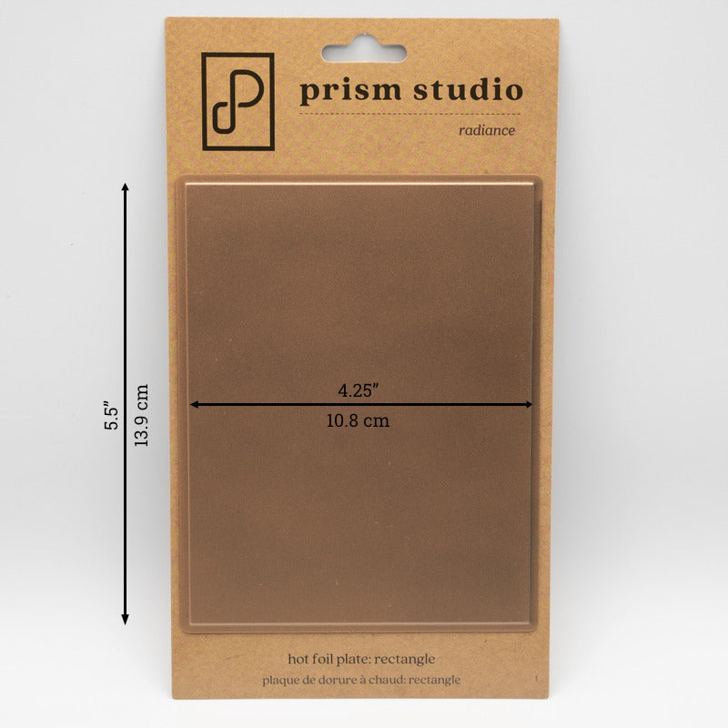 Prism Studio - Radiance Hot Foil Plate - Rectangle