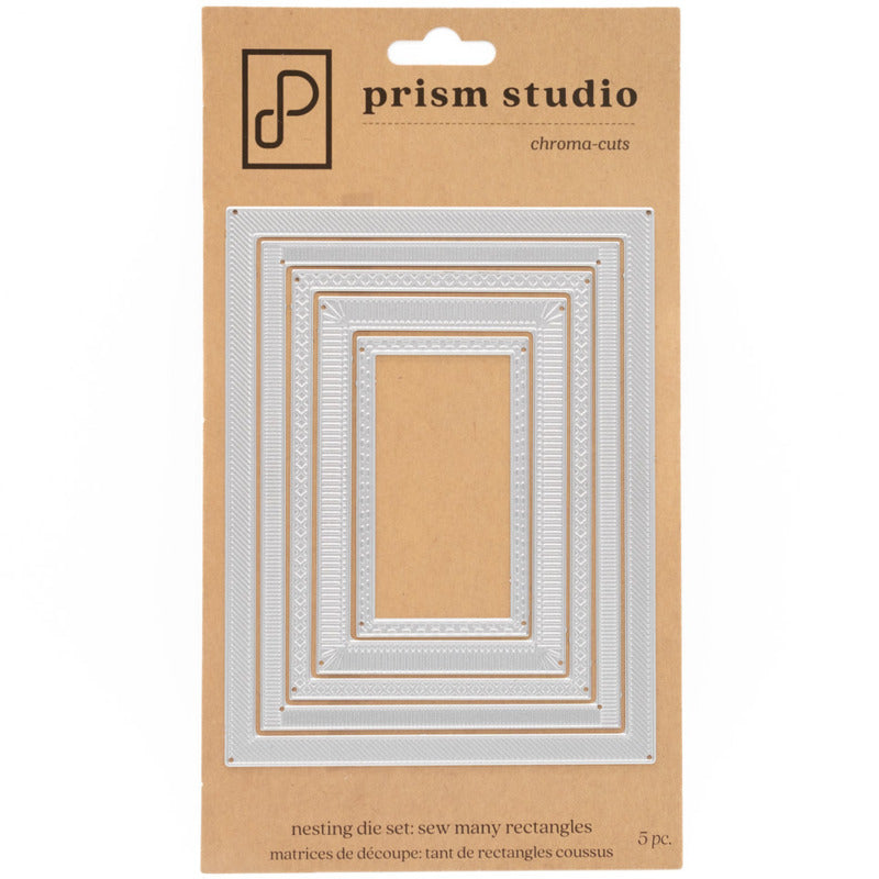 Prism Studio - Chroma-cuts - Sew-Many Stitched Rectangles