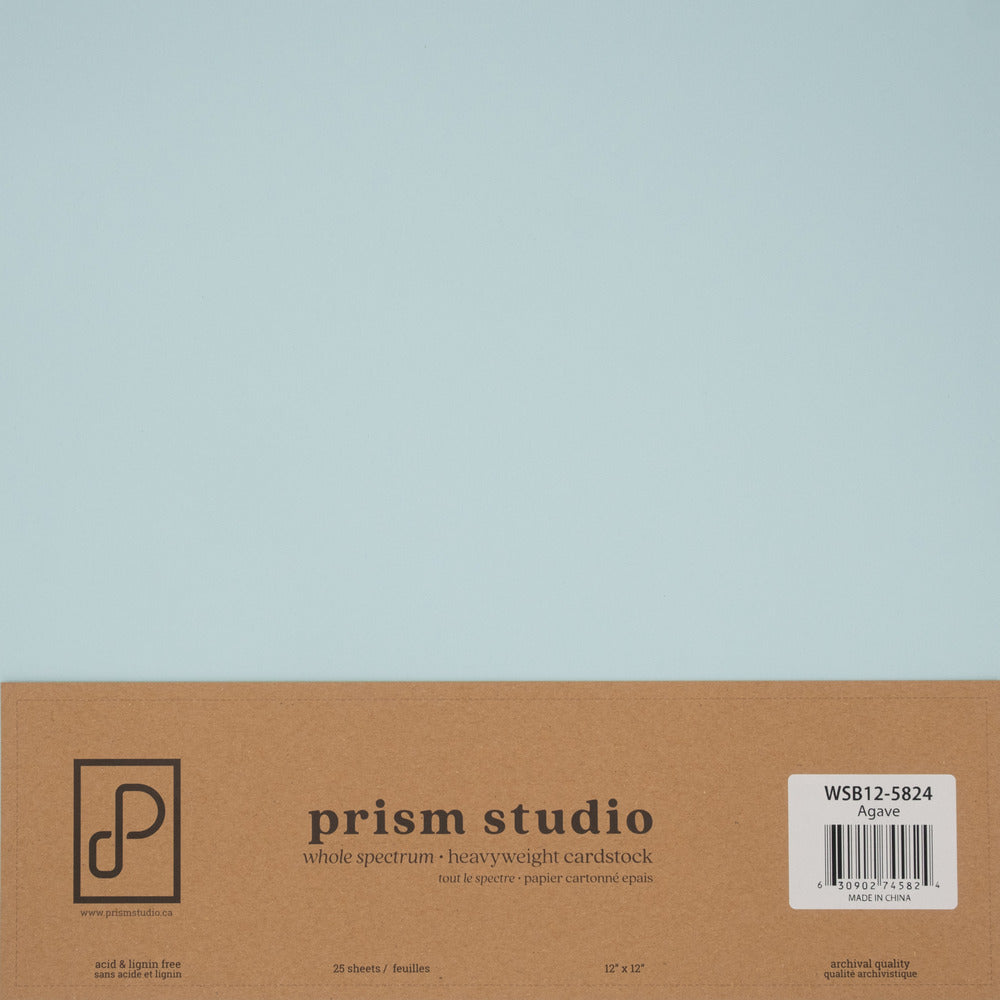 Prism Studio Agave 12x12 Cardstock 25pk Urbanscrapbook Ltd