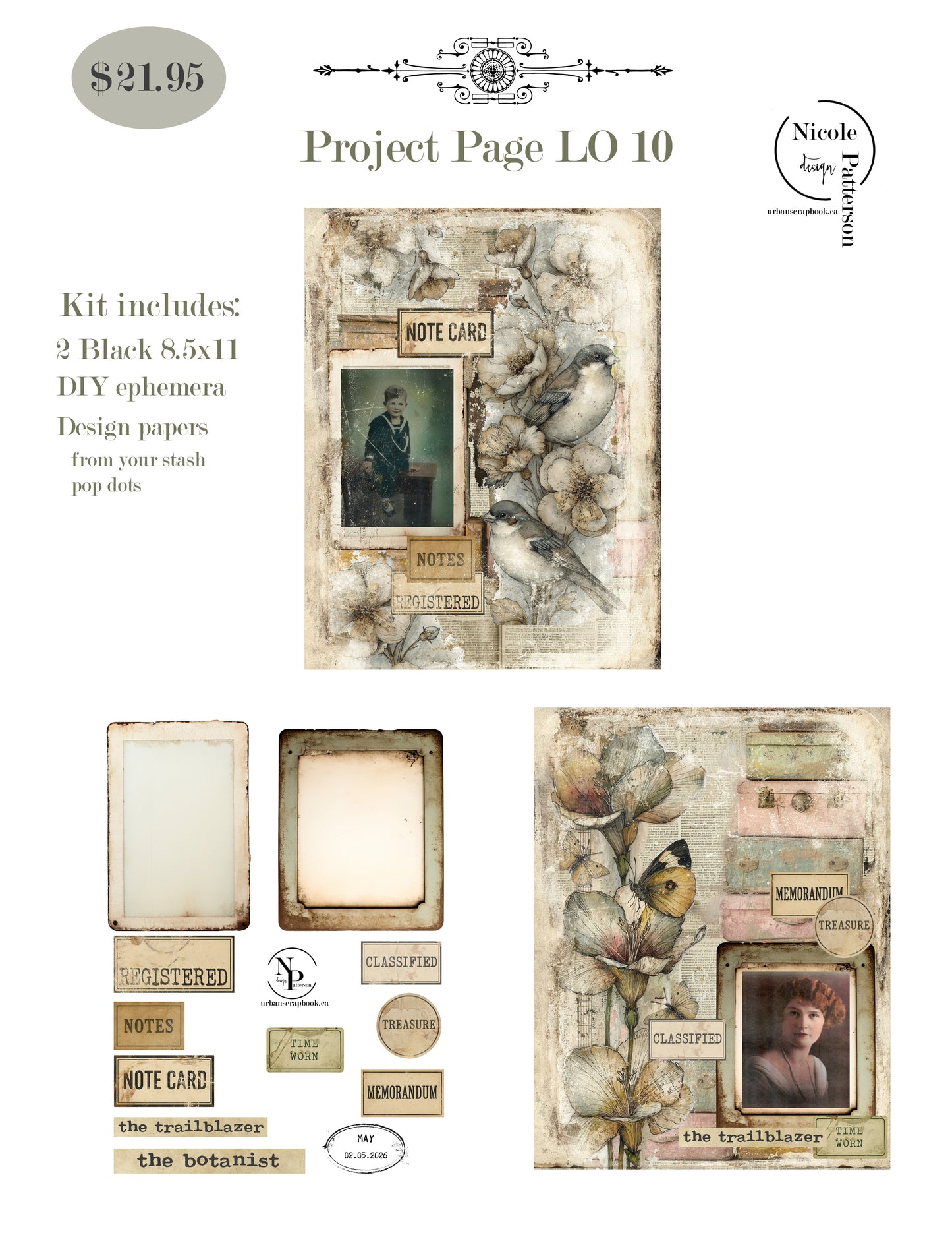 DIY Project ~ Project Page Layout 10