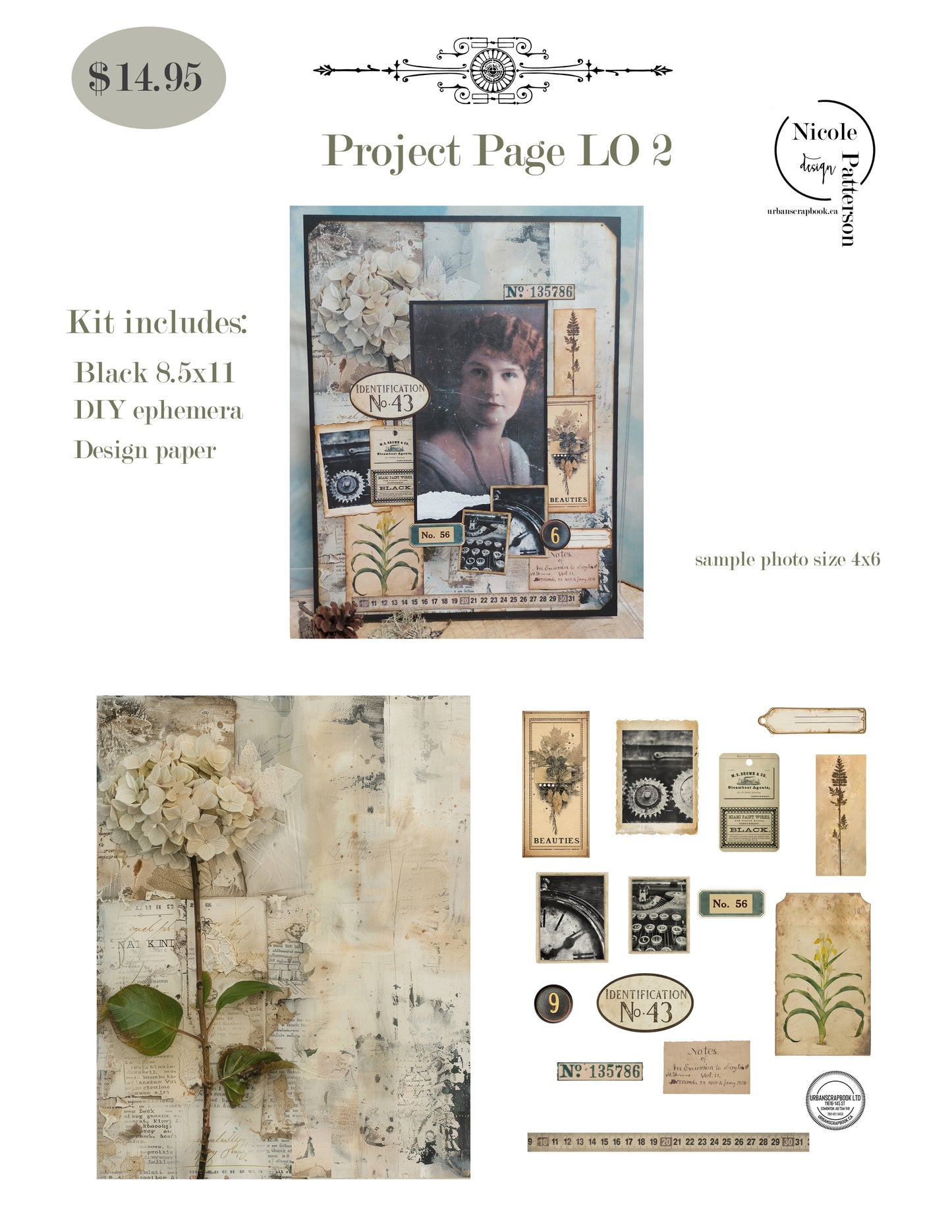 DIY Project ~ Project Page Layout 2