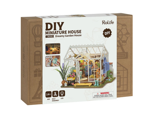 Rolife DIY Miniature House Kit, Dreamy Garden House