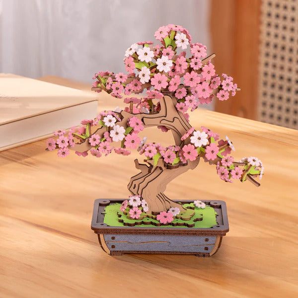 Rolife 3D Wooden Puzzle, Sakura Bonsai