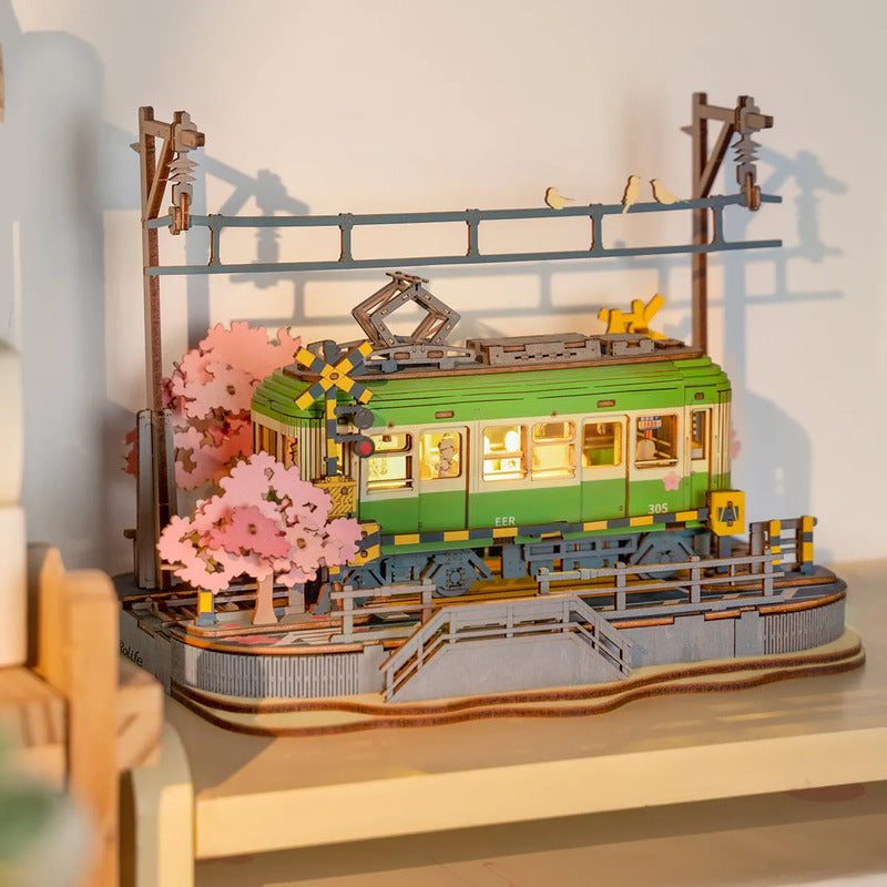Rolife 3D Wooden Puzzle, Sakura Journey