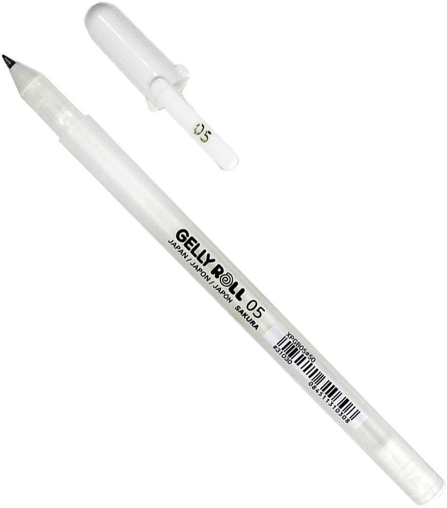 Gelly Roll Classic Pen, 05 Fine - White